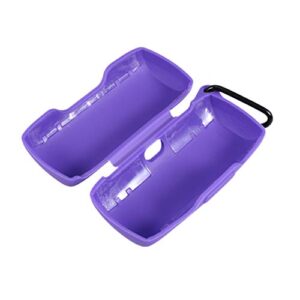 Headphone Cases Silicone Wireless Headset Box Scratch Resistant Shockproof Earphone Protective Case Compatible for Bose Free (Purple)