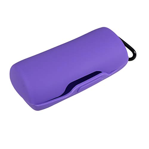 Headphone Cases Silicone Wireless Headset Box Scratch Resistant Shockproof Earphone Protective Case Compatible for Bose Free (Purple)