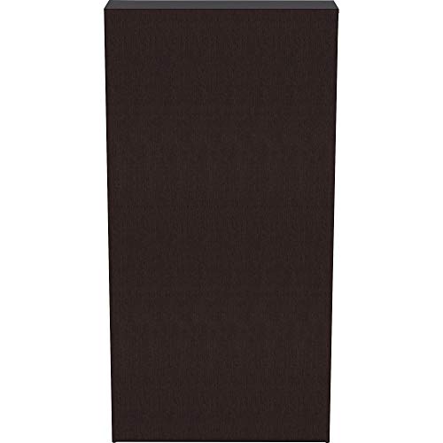 Lorell Essential Bookcase, 36" x 12" x 72", Espresso