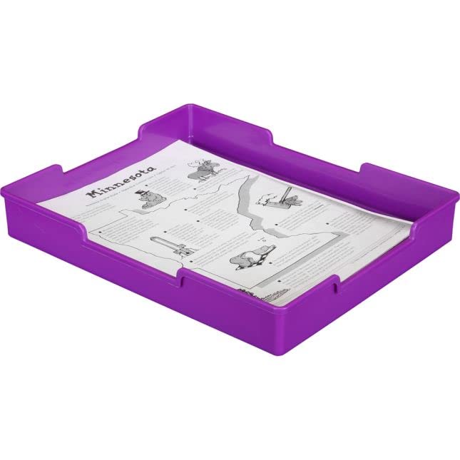 Really Good Stuff EZ Clamp Organization Station with 6-Color Trays