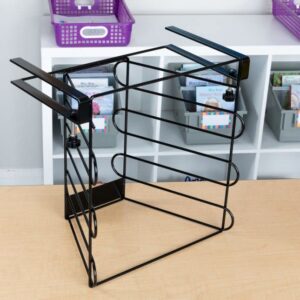 Really Good Stuff EZ Clamp Organization Station with 6-Color Trays