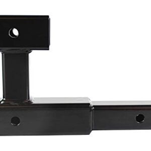 MAXXHAUL 50248 Dual Hitch Extension with Single Post