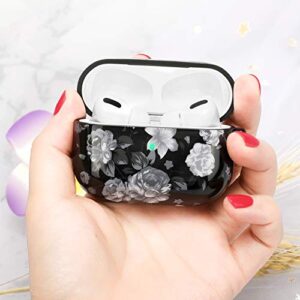 AirPods Pro 2nd Generation/1st Generation Case (2022/2019)-KOREDA Cute Printed Design Airpods Pro 2 Case Shockproof Protective Hard Cover for Girls Women Men with Keychain for Airpods Pro 2nd/1st Gen