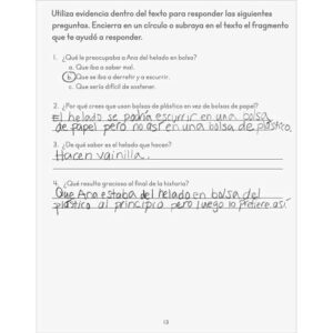 Really Good Stuff Activities for Spanish Reading Comprehension Journals (Actividades de comprensión lectora) - 12 journals