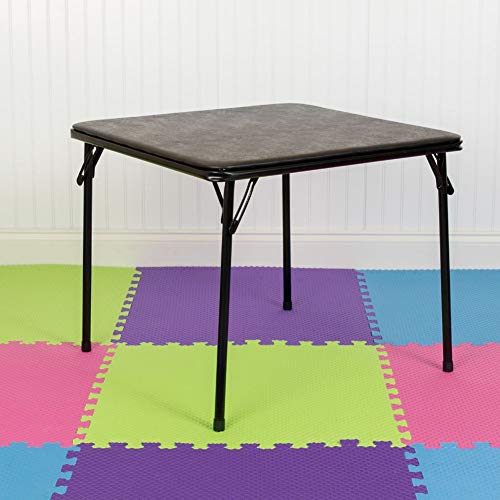 Flash Furniture Mindy Kids Black Folding Table