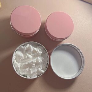 Othmro 1Pcs Round Aluminum Cans Tin Can Screw Top Metal Lid Containers 200ml/6.8 oz, 92 * 45mm (D*H) Silver Color Aluminum Containers for Lip Balm, Crafts, Cosmetic, Candles