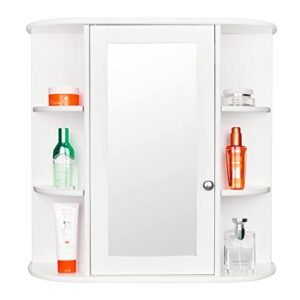 kcelarec bathroom medicine cabinet, wall mounted storage cabinet,mirror cabinet for bathroom living room, bathroom mirror wall cabinet