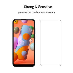 Ailun Screen Protector for Galaxy A21 3 Pack Tempered Glass Ultra Clear Anti-Scratch Case Friendly