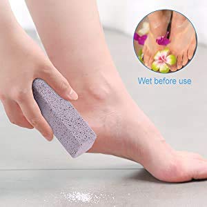 Dr.WOW 6 Pack Pumice Sticks for Cleaning, Pumice Scouring Pad，Grey Pumice Stone，Removing Rust and Grease，Household, Kitchen, Spa, Pool, Bath,Toilet，Household Cleaning