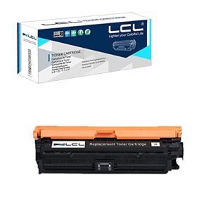 lcl remanufactured toner cartridge replacement for hp ce740a 307a cp5225 cp5225n cp5225dn (1-pack black)