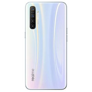 realme XT (128GB, 8GB RAM) 6.4" AMOLED, 64MP Quad Camera, Snapdragon 712, Dual SIM GSM Unlocked, US + Global 4G LTE International Model - RMX1921 (Pearl White, 128GB + 64GB SD + Case Bundle)