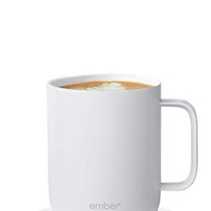 Ember Charging Coaster 2, Wireless Charging for Use with Ember Temperature Control Smart Mug, White