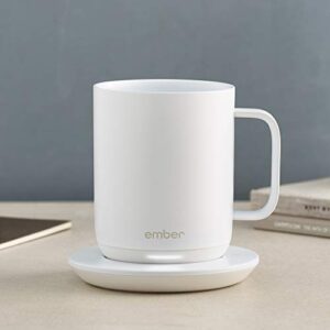 Ember Charging Coaster 2, Wireless Charging for Use with Ember Temperature Control Smart Mug, White