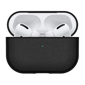 Incase Metallic Case, Compatible with AirPods Pro, Lightweight Form-Fitting Protection, Black (INOM100678-BLK)