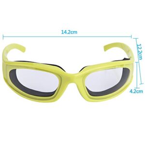 Diyeeni Onion Cutting Goggle Antispicy Onion Cutting Goggles Antisplash Protective Glasses Eye Protector Kitchen Gadget