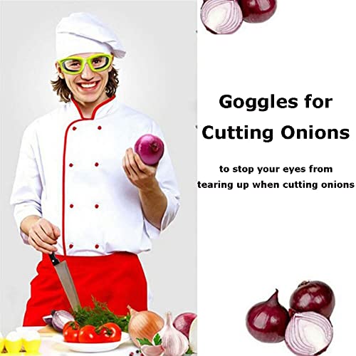 Diyeeni Onion Cutting Goggle Antispicy Onion Cutting Goggles Antisplash Protective Glasses Eye Protector Kitchen Gadget