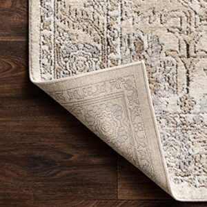 Loloi II Teagan Collection TEA-03 Ivory/Sand, Traditional 2'-8" x 10'-6" Runner