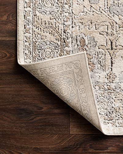 Loloi II Teagan Collection TEA-03 Ivory/Sand, Traditional 2'-8" x 10'-6" Runner