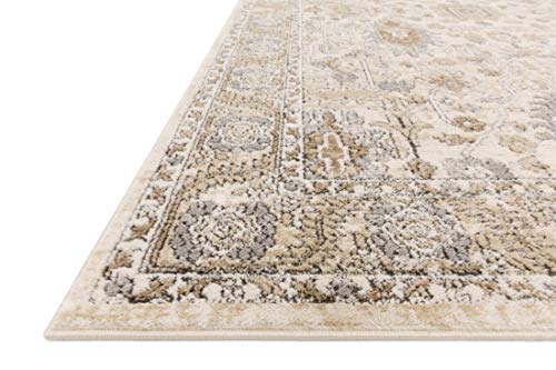 Loloi II Teagan Collection TEA-03 Ivory/Sand, Traditional 2'-8" x 10'-6" Runner