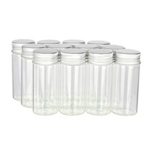 magic season decorative glass bottles (12 pcs w/aluminum cap / 1 fl oz)