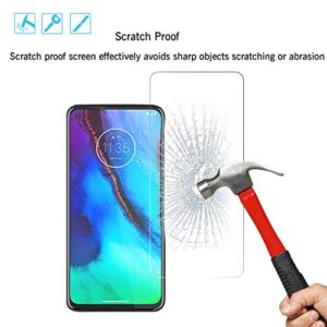 Ailun Screen Protector for Moto G stylus & Moto G Power & G8 Power 2020 release,6.4 inch display,3 Pack Tempered Glass 9H Hardness Ultra Clear Bubble Free Anti-Scratch Fingerprint Oil Stain Coating Case Friendly