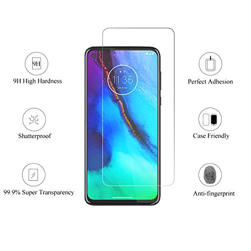 Ailun Screen Protector for Moto G stylus & Moto G Power & G8 Power 2020 release,6.4 inch display,3 Pack Tempered Glass 9H Hardness Ultra Clear Bubble Free Anti-Scratch Fingerprint Oil Stain Coating Case Friendly