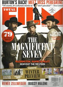 total film 249 magazine, the magnificent seven september, 2016 printed in uk (please note: all these magazines are pet & smoke free magazines. no address label. (single issue magazine)