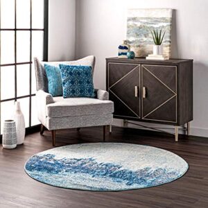 nuLOOM Alayna Abstract Accent Rug, 2' x 3', Blue