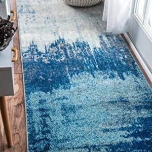 nuLOOM Alayna Abstract Accent Rug, 2' x 3', Blue