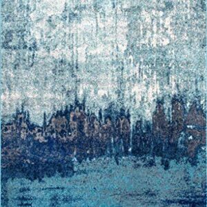 nuLOOM Alayna Abstract Accent Rug, 2' x 3', Blue