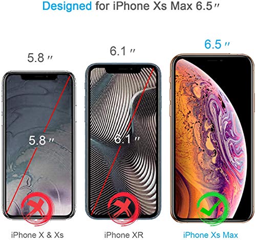 ORIbox Case Compatible with iPhone Xs max , with 4 Corners Shockproof Protection