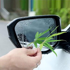 Connoworld Anti Fog Film Car Rear View Mirror Waterproof Film Protective Film Car Rearview Mirror Rearview Mirror Film Protective Shields Oval