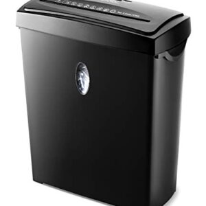 Paper Shredder,8-Sheet Capacity Cross-Cut Paper and Credit Card Shredder, 3.96 Gallon with Paper Jam Proof System for Home Use