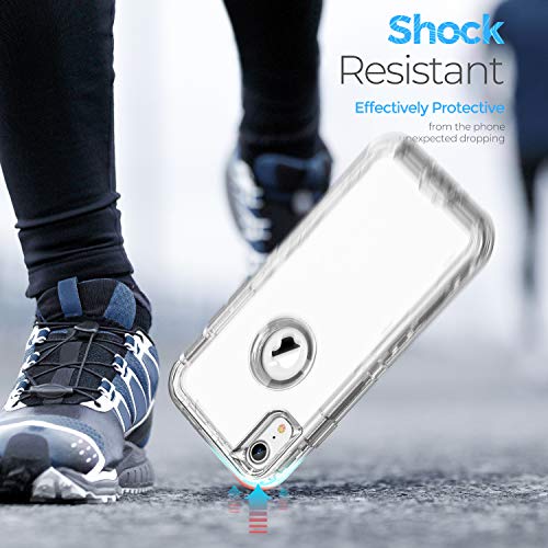 ORIbox Case Compatible with iPhone XR Case, Heavy Duty Shockproof Anti-Fall Clear case