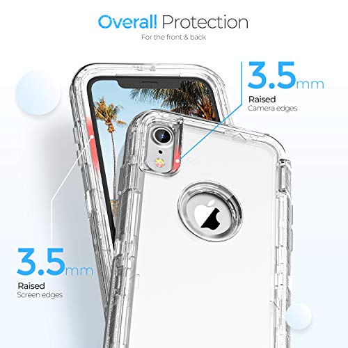 ORIbox Case Compatible with iPhone XR Case, Heavy Duty Shockproof Anti-Fall Clear case