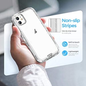 ORIbox Case Compatible with iPhone 11 , Heavy Duty Shockproof Anti-Fall clear case