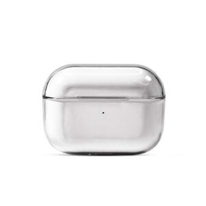 Fox Clear Hard Plastic AirPods Pro Case Full Protective Cover Skin Compatible with AirPods 3 Charging 2019 Case