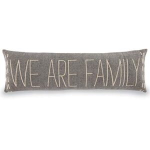 mud pie we are family long pillow
