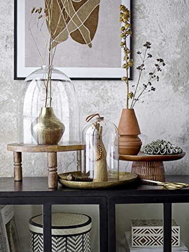 Creative Co-Op Hammered Metal Vase with Antique Finish