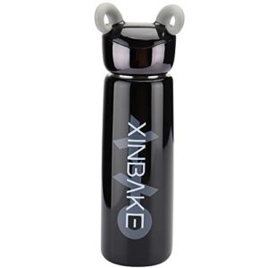 vacuum mug for kids cute shofar thermos 2019 new stainless steel hot water bottle travel cup（black）