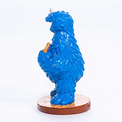 Penn-Plax Officially Licensed Sesame Street Aquarium Ornament – Cookie Monster (Mini/Small Size) – Perfect for Freshwater and Saltwater Tanks