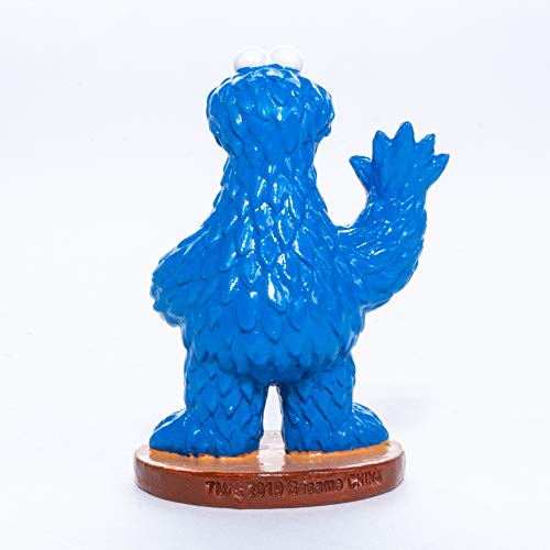 Penn-Plax Officially Licensed Sesame Street Aquarium Ornament – Cookie Monster (Mini/Small Size) – Perfect for Freshwater and Saltwater Tanks