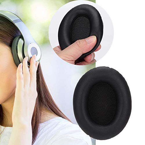 2PCS Earphone Replacement Soft Ear Pads,Suitable for Edifier-H840 H850,Denon AH-D1100 Earphone Sleeve,Soft and Comfortable Cotton,Convenient and Practical