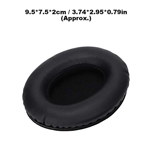 2PCS Earphone Replacement Soft Ear Pads,Suitable for Edifier-H840 H850,Denon AH-D1100 Earphone Sleeve,Soft and Comfortable Cotton,Convenient and Practical