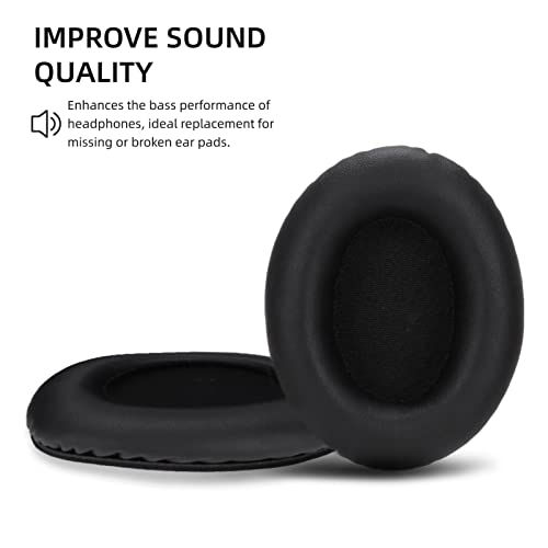 2PCS Earphone Replacement Soft Ear Pads,Suitable for Edifier-H840 H850,Denon AH-D1100 Earphone Sleeve,Soft and Comfortable Cotton,Convenient and Practical