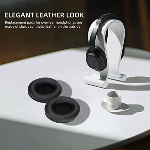 2PCS Earphone Replacement Soft Ear Pads,Suitable for Edifier-H840 H850,Denon AH-D1100 Earphone Sleeve,Soft and Comfortable Cotton,Convenient and Practical