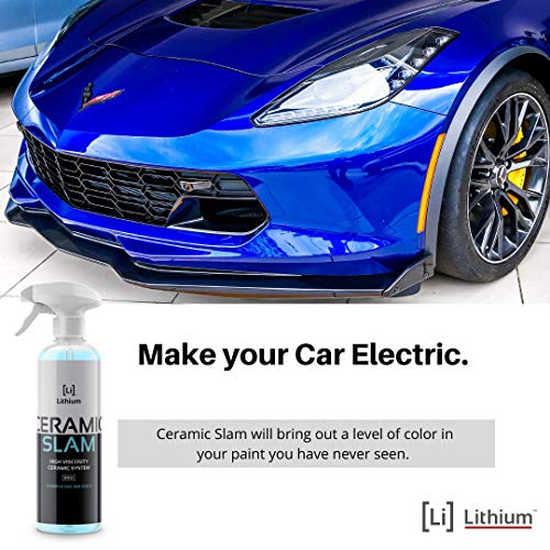 Ceramic Slam- The Best DIY Ceramic Coating Available, Super Long Lasting Paint Protection, Easy to Apply, Stackable for an Ultra Deep Hydrophobic Shine.