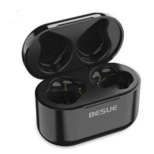 sabbat wireless earbuds charging case - for besue sabbat e12 ultra wireless earbuds, upgraded charging box headphones case with wireless charging function, 750 mah large capacity battery