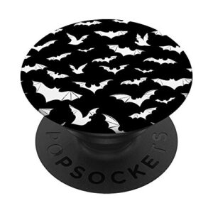 bat swarm goth punk spooky popsockets popgrip: swappable grip for phones & tablets