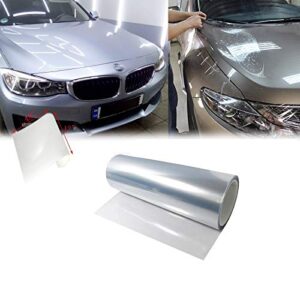 xotic tech car bumper front hood headlight clear paint scratch guard film vinyl wrap sheet protection (12" x 48")